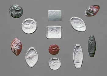 Bronze Age Seal Stones and Impressions, Cretan, c.1600 BC
